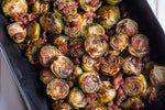 Brussel Sprouts with Bourbon and Bacon