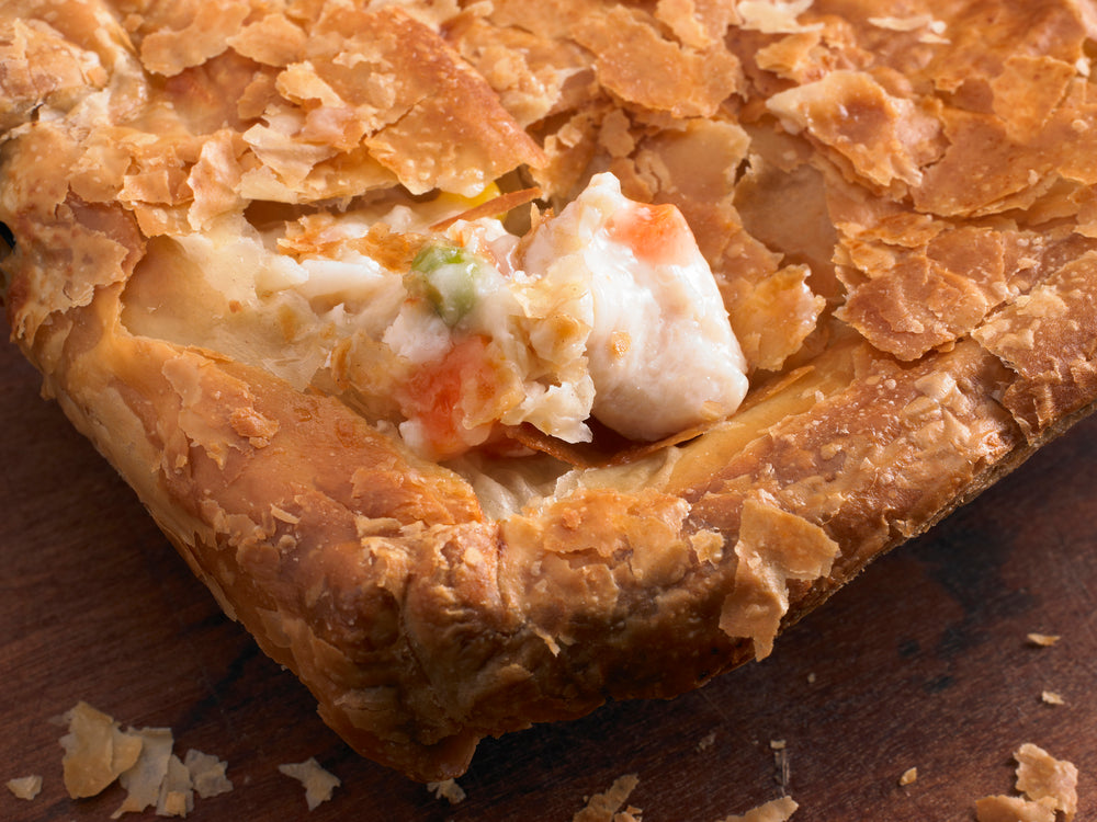 Lobster and Shrimp Pot Pie with Puff Pastry