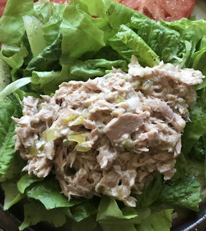 Classic Tuna Salad on Greens