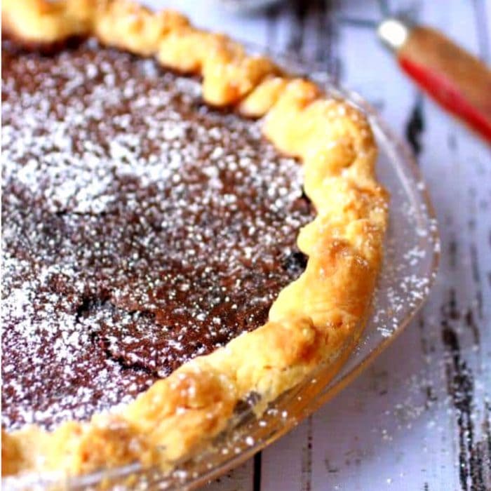 Chocolate Chess Pie